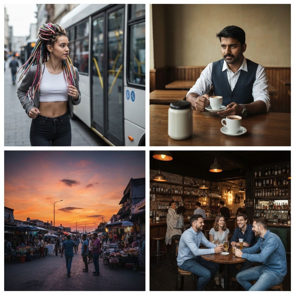 Diferentes ritmos y pausas del día